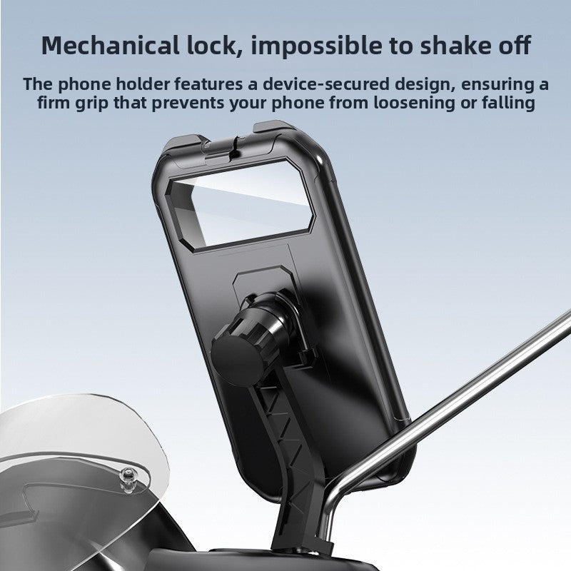 Waterproof Touch Control Phone Holder for Bike & Motorcycle