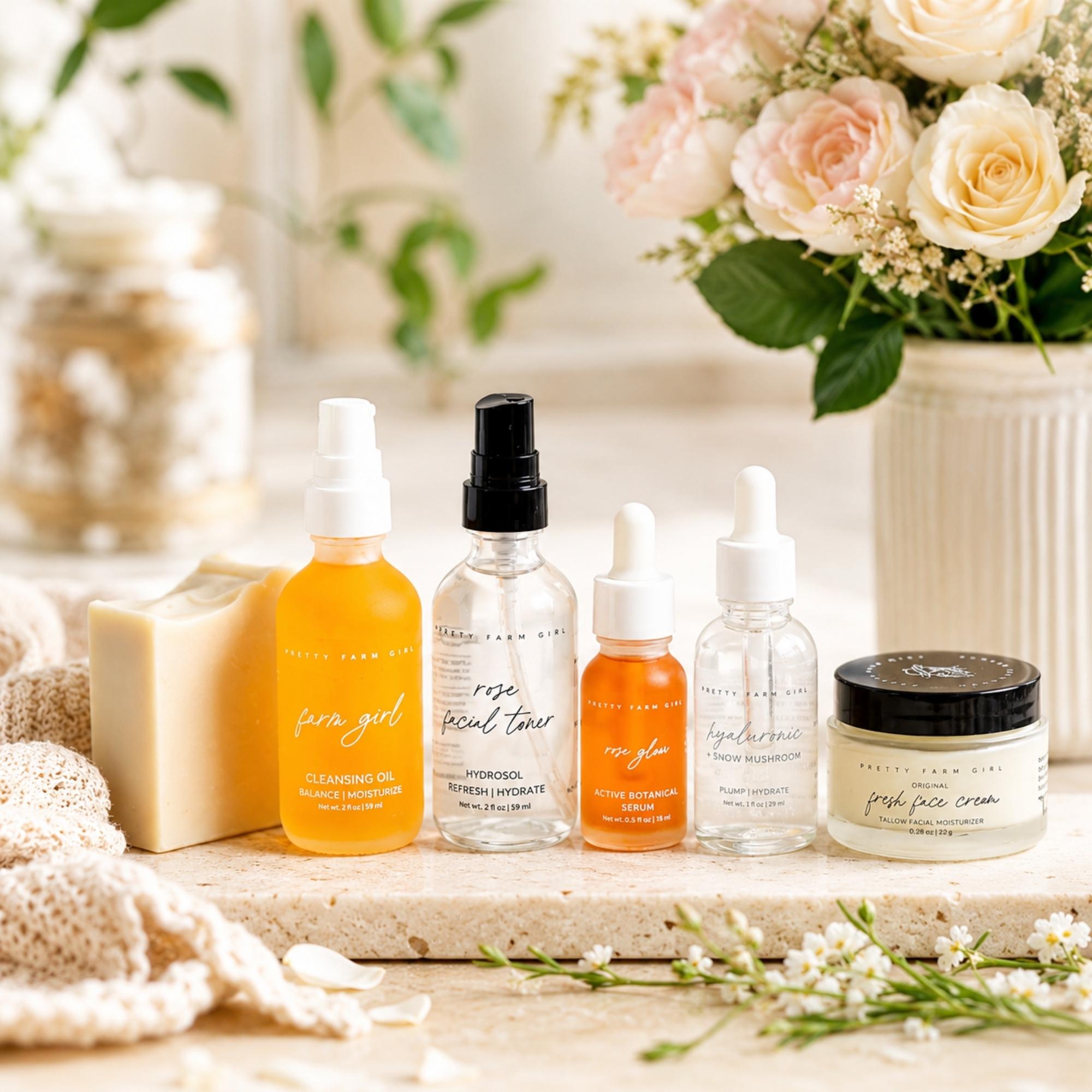 Anti-Aging Skincare Routine Essentials Kit