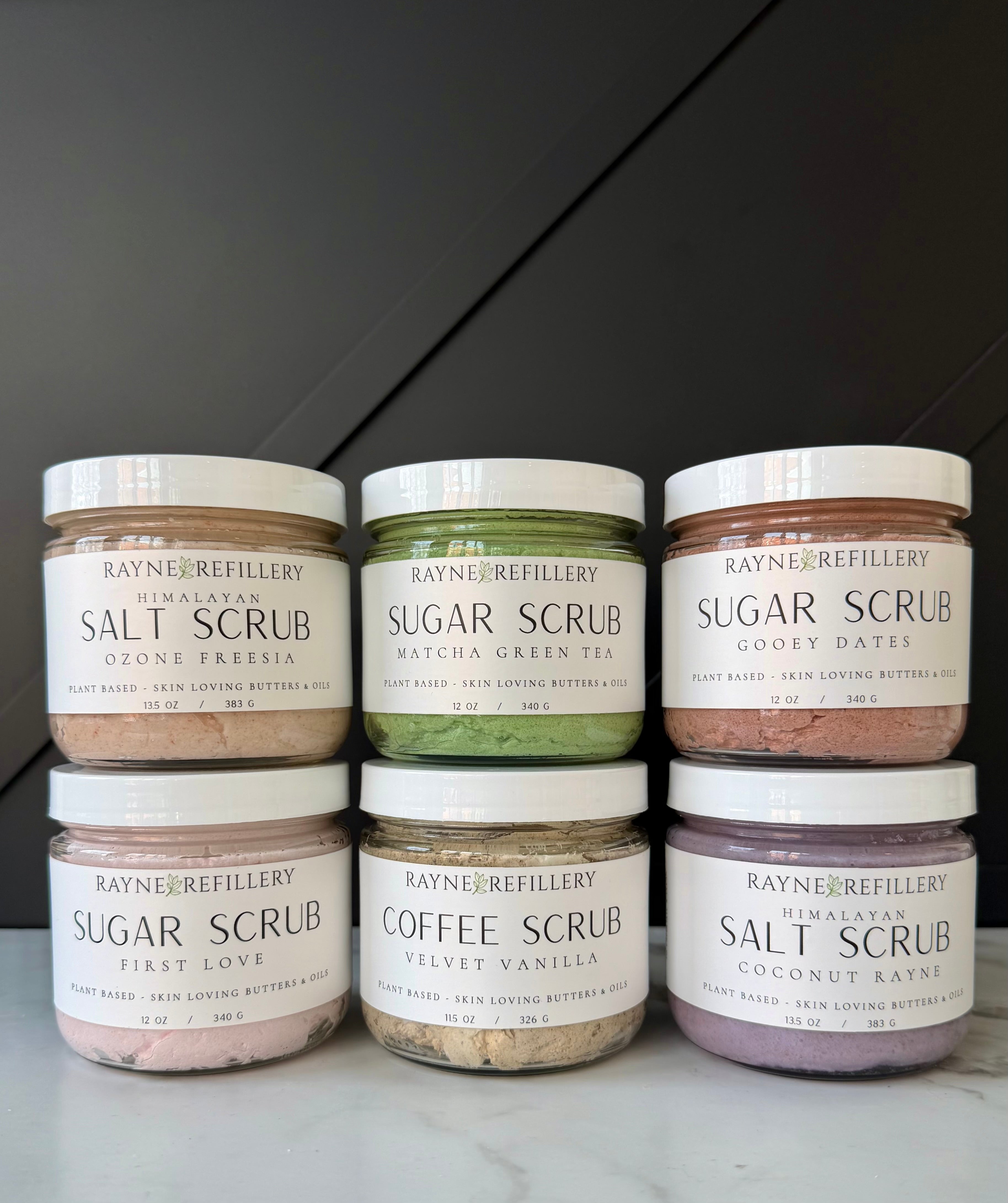 Velvet Vanilla Coffee Scrub - Whipped Exfoliating Body Scrub with Coffee