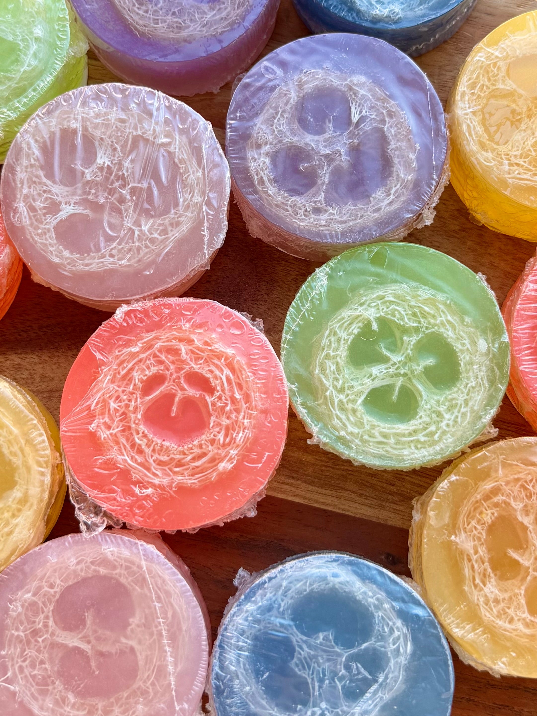 Loofah Soap Bar – Pineapple Sage | Exfoliating Handmade Soap