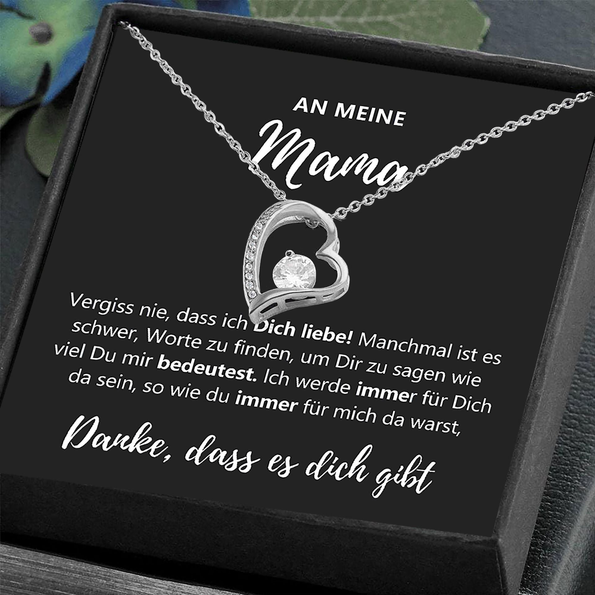 Heart Shape Zirconia Necklace