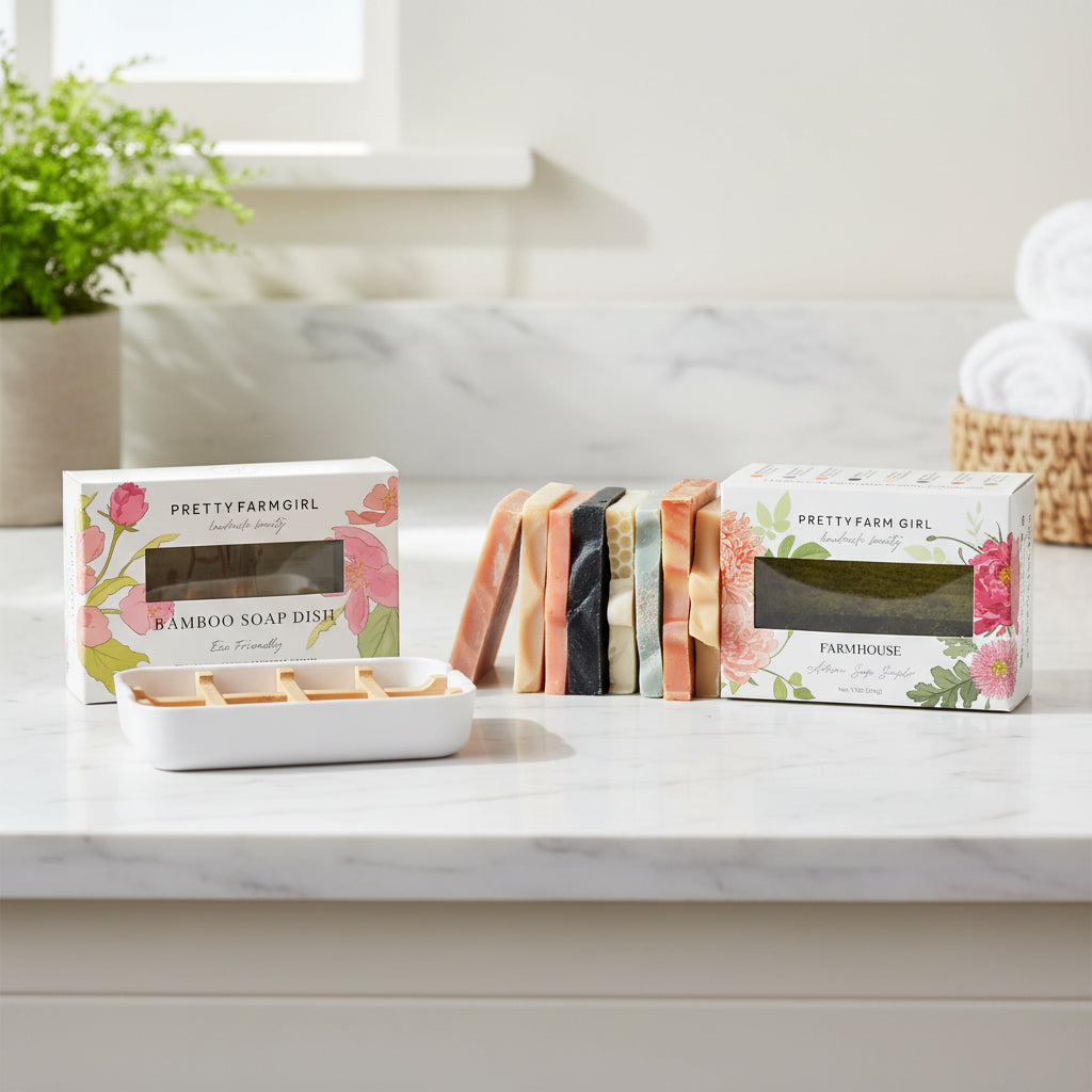 Farmhouse Artisan Goat Milk & Tallow Soap Sampler